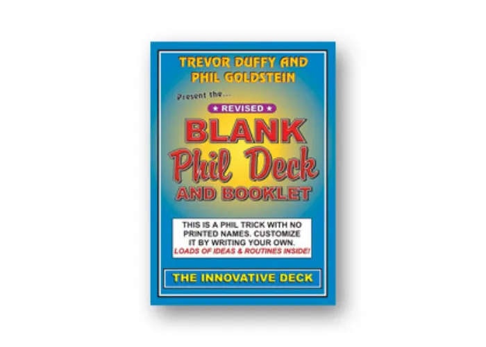 Blank Phil Deck - Trick
