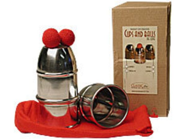 Cups & Balls w/Chop Cup Alum.Combo by Bazar de Magia - Trick