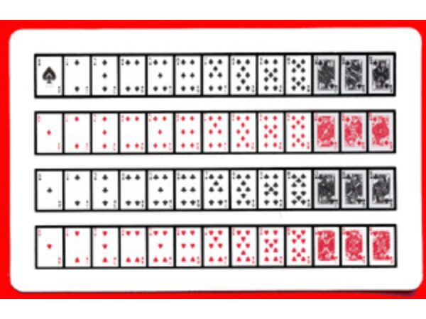 52 on 1 Cards (Royal back) 1 card= 1 unit.