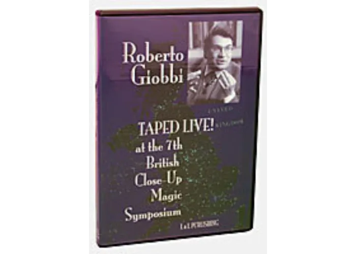 Roberto Giobbi Taped Live, DVD