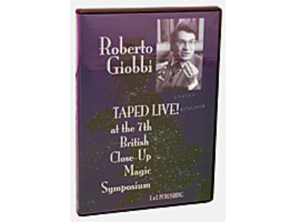 Roberto Giobbi Taped Live, DVD