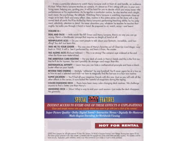 Lorayne Ever! Volume 8 by Harry Lorayne - DVD