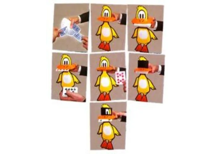 Pancho the Pickin Duck trick Verne