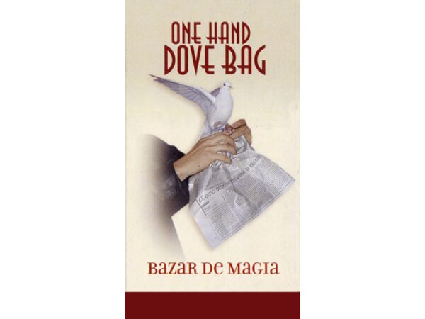 One hand Dove Bag (Newspaper Design) by Bazar de Magia - Trick