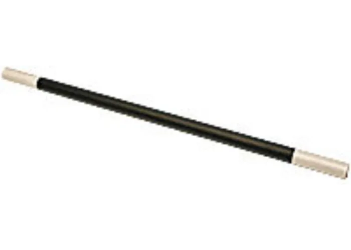 Magic Wand Black Body (White Tips) by Bazar De Magia - Trick