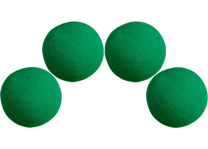 2" High Density Ultra Soft Sponge Ball (Green) Schwammbälle