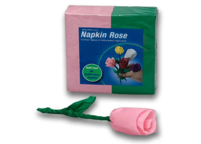 Napkin Rose - Refill (PINK) by Michael Mode - Trick