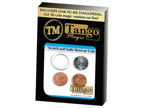 Scotch And Soda Mexican Coin  (D0050) by Tango - Trick