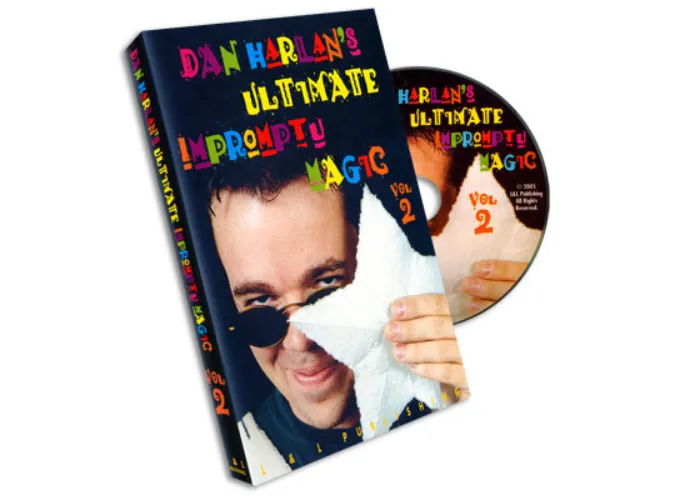 Ultimate Impromptu Magic  Vol 2 by Dan Harlan - DVD