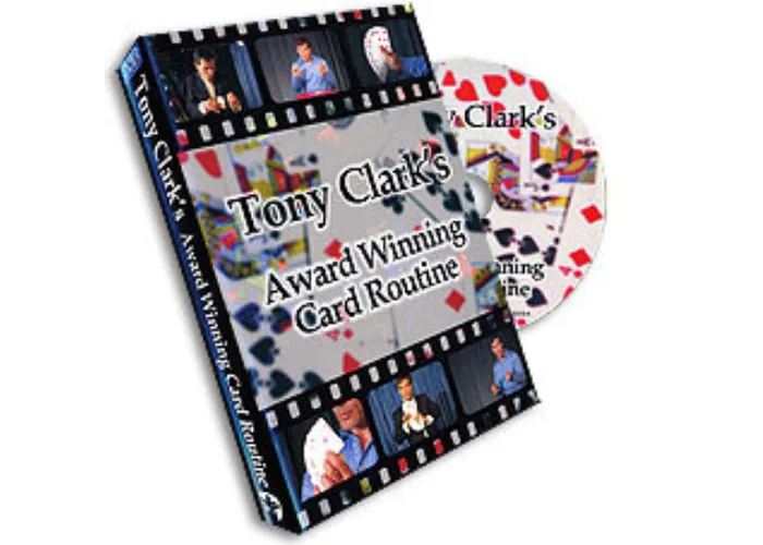 Award Winning Card Routine Tony Clark, DVD