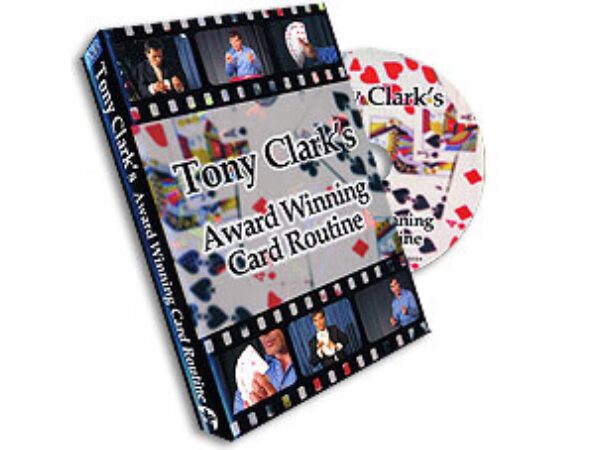 Award Winning Card Routine Tony Clark, DVD
