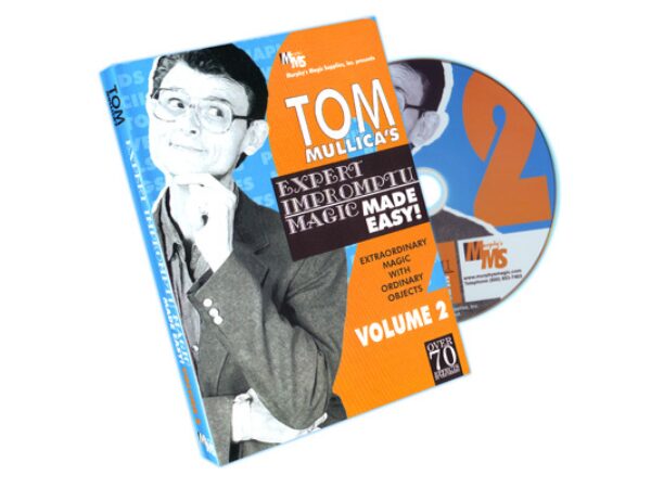 Mullica Expert Impromptu Magic Made Easy Tom Mullica- #2, DVD
