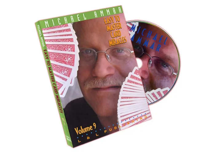 Easy to Master Card Miracles Volume 9 by Michael Ammar - DVD