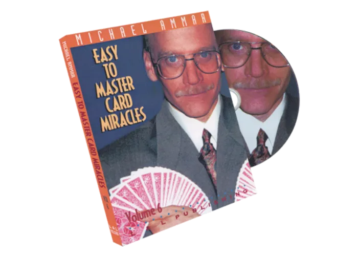 Easy to Master Card Miracles Volume 6 by Michael Ammar - DVD