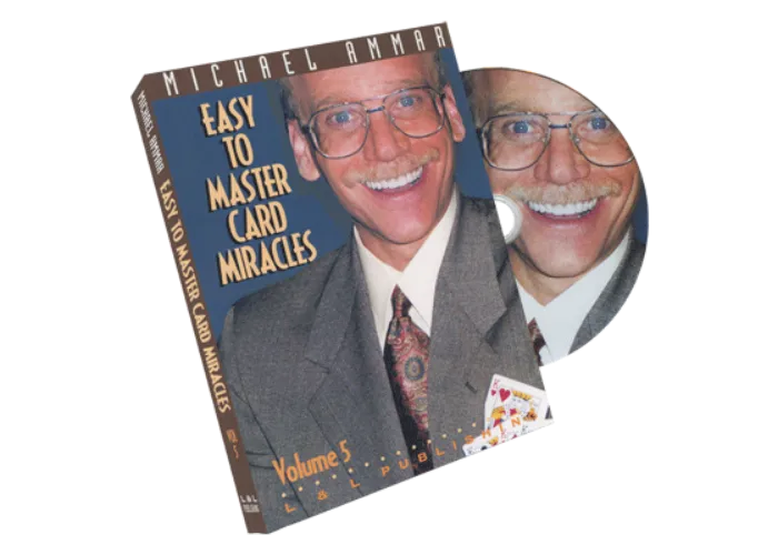 Easy to Master Card Miracles Volume 5 by Michael Ammar - DVD