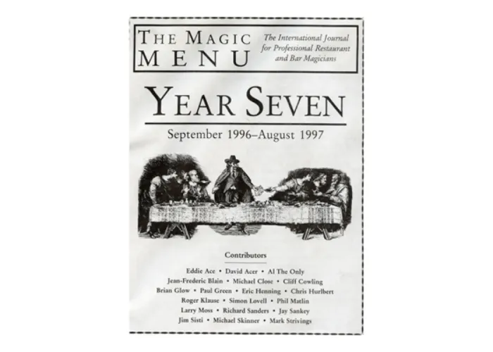 Year 7 : The Magic Menu - Book