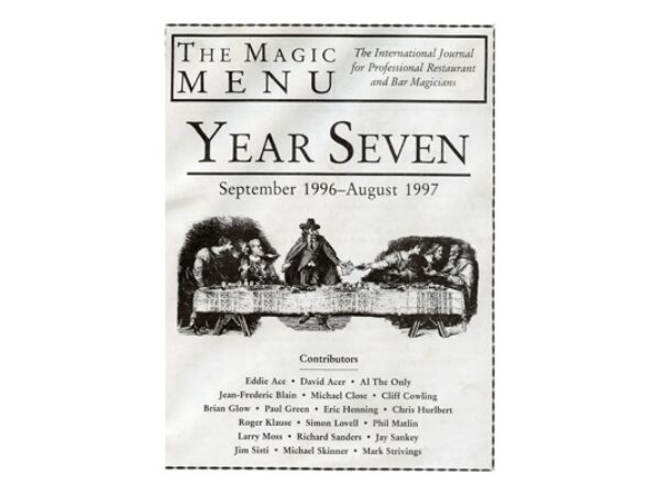 Year 7 : The Magic Menu - Book
