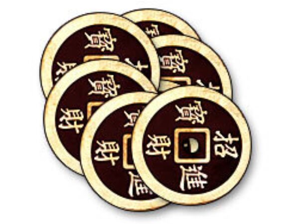 Chinese Half Dollar (Black) Coin - Trick