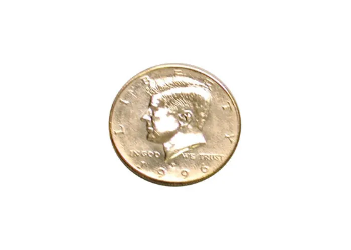 Jumbo 7 Gold Half Dollar - Trick