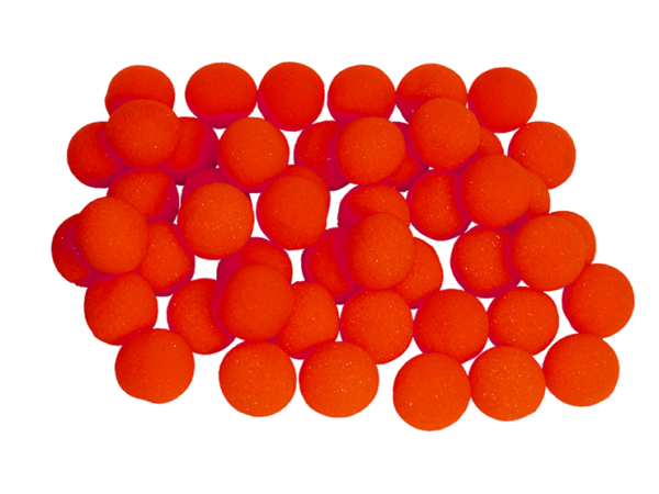 2 inch Regular Sponge Ball (Red) Bag of 50 from Magic by Gosh