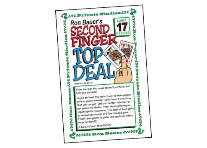 Ron Bauer Series: #17 - Second Finger Top Deal - Book