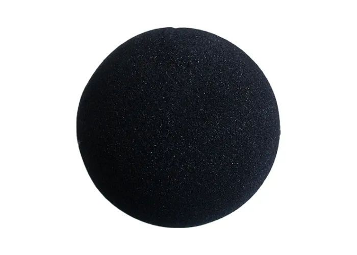 4 inch Super Soft Sponge Ball (Black) from Magic by Gosh (1 each)