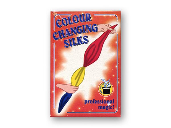 Color Changing Silks 4 color silks 12 inch (red/yellow bo x) by Vincenzo Di Fatta - Trick