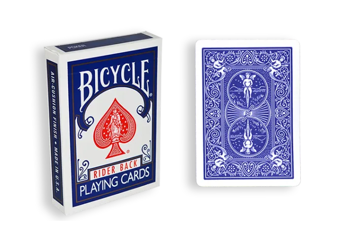 Cheek to Cheek Deck Bicycle (Blue)