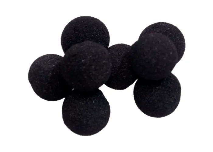 Mini Regular Sponge Ball (Black) Bag of 8 from Magic by Gosh