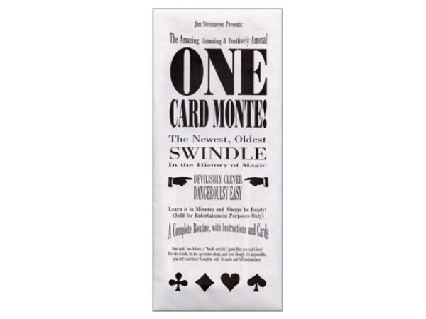 One Card Monte trick