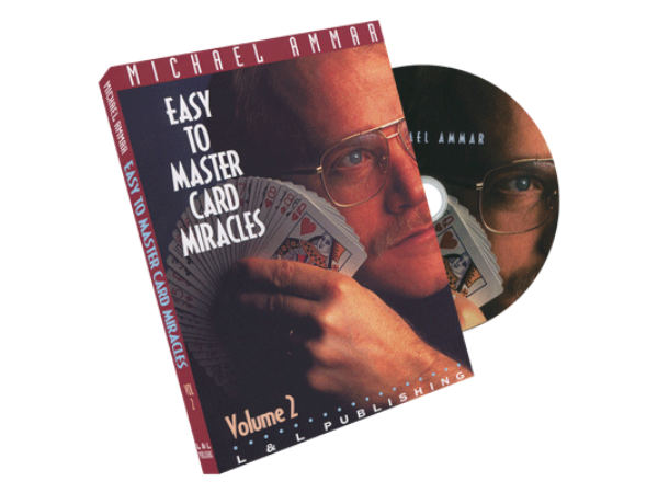 Easy to Master Card Miracles Volume 2 by Michael Ammar - DVD