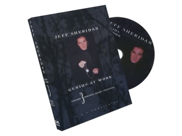 Jeff Sheridan Genius at Work Volume 3 Original Magic DVD