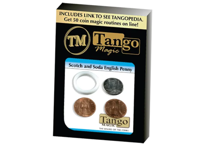 Scotch And Soda English Penny (D0049) by Tango -  Trick