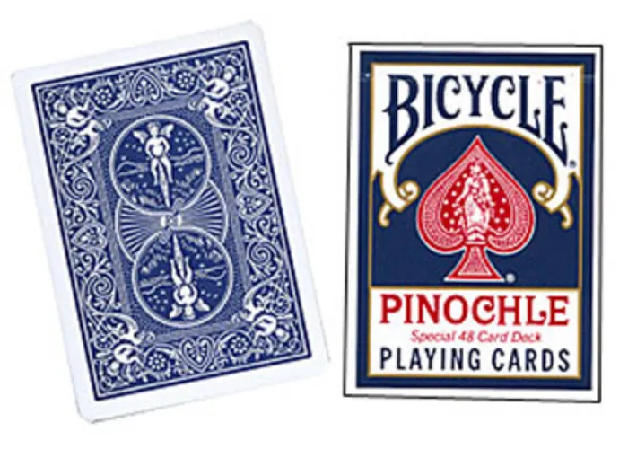 Cards Bicycle Pinochle Poker-size (Blue)
