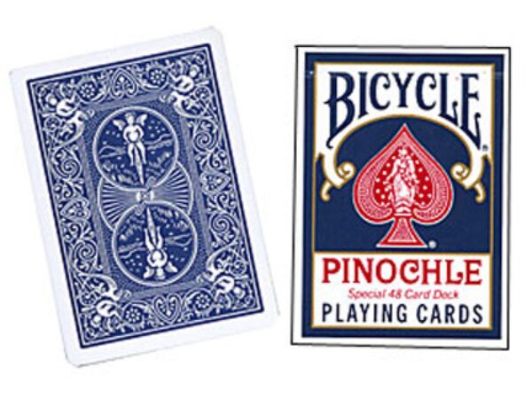 Cards Bicycle Pinochle Poker-size (Blue)