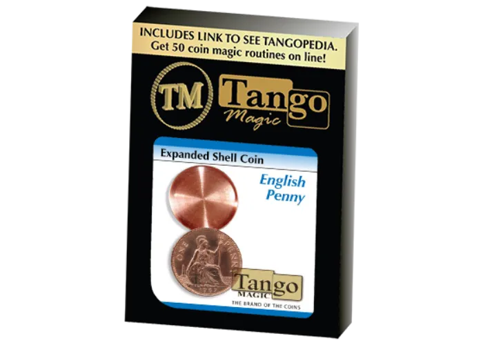 Expanded Shell English Penny (D0011) by Tango - Trick