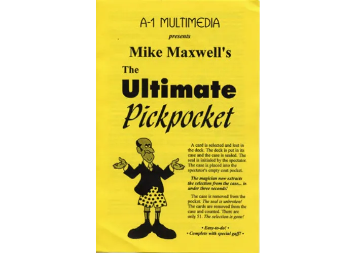 Ultimate Pickpocket by Mike Maxwell - Trick