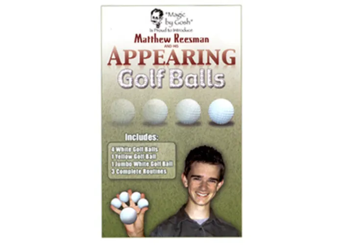 Appearing Golf Balls by Goshman and Matthew Reesman - Trick