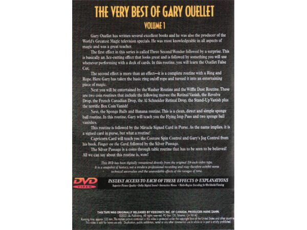 Very Best of Gary Ouellet Volume 1 by L & L Publishing - DVD