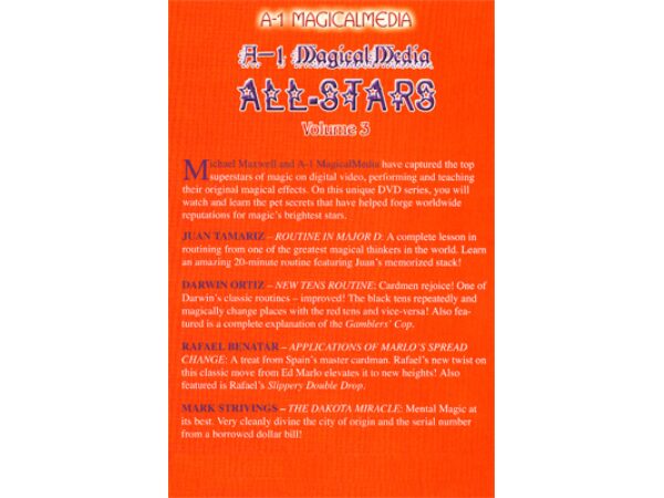 All Stars Volume 3 by A-1 Magical Media - DVD