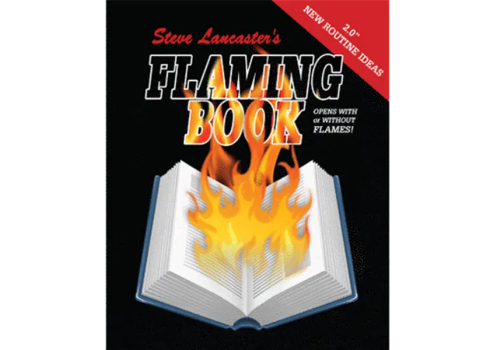 Flaming Book (Blank)