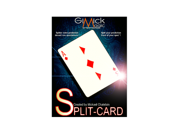 SPLIT-CARD (Blue) by Mickael Chatelain