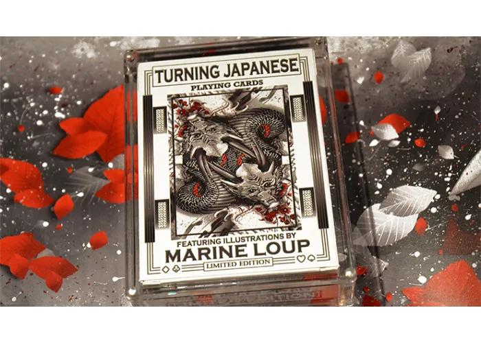 Limited Edition Turning Japanese Playing Cards by Craig Maidment