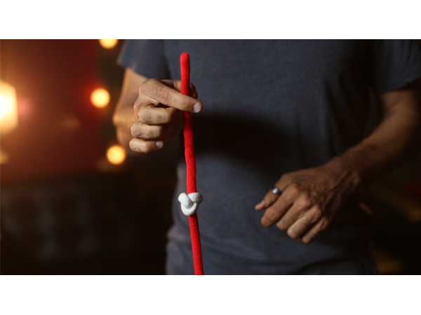 Amazing Acrobatic Knot w/xtra knot Blue and Yellow (Gimmicks and Online Instructions) by Daryl