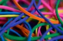 Joe Rindfleisch Size 16 Rainbow Rubber Bands – Bild 2