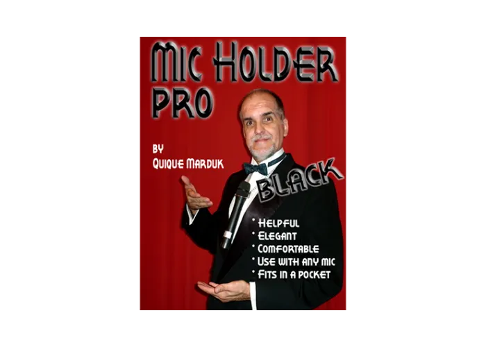 Pro Mic Holder (Black) by Quique marduk - Trick