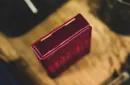 Ostrich Grain Leather Clip (Red) by TCC – Image 2