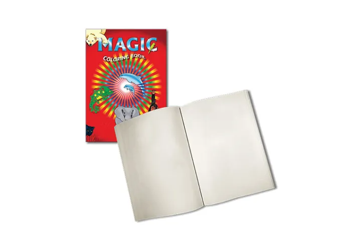 Magic Coloring Book (Blank pages) by Vincenzo Di Fatta Magic