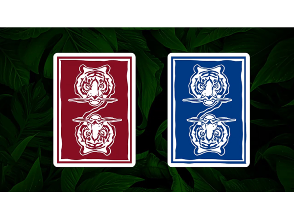 The Hidden King Red Luxury Edition Playing Cards by BOMBMAGIC