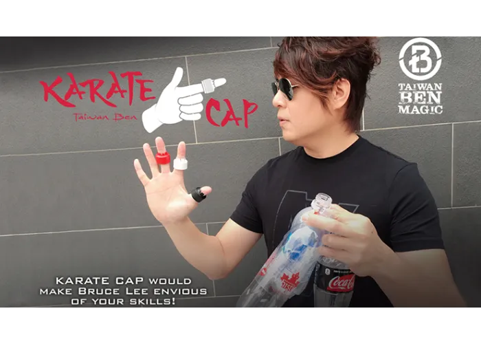 KARATE CAP (White with Online Instructions) by Taiwan Ben